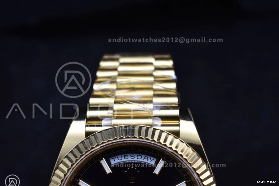 Date President On Bracelet Weight) Black YG Supportive Stick VR3255 ARF Day 228238 40 Dial Best 659 Edition 1:1 (Gain 0409